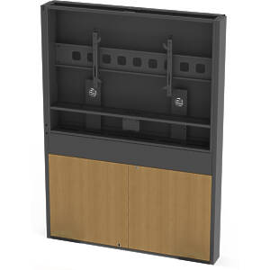 Summit Bolt-Down Single Screen Video Conference Wall