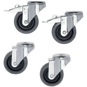 Heavy duty castors - set of 4