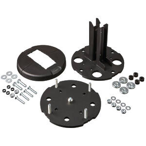 Connect-it Adjustable Floor or Ceiling mounting plate
