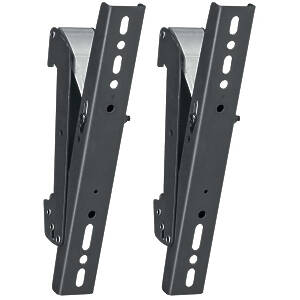 Vertical mounting arms for LCD/LED monitors and commercial TV’s