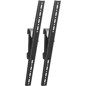 Vertical mounting arms for LCD/LED monitors and commercial TV’s