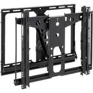 Low profile Video wall pop-out module