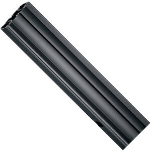200cm Connect-it Floor column finished in black