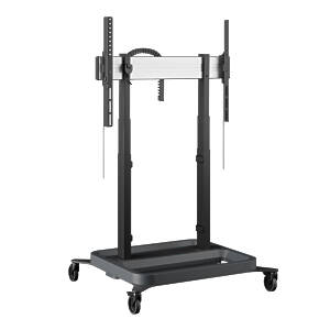 Motorised Height Adjustable Monitor/TV trolley