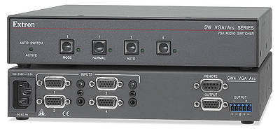 Switch from 2 to 32 inputs to a single output for computer graphics (VGA, XGA etc.) and component (YUV, YPbPr) video.Components
