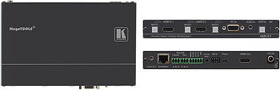 Switch from 2 to 32 inputs to a single output for computer graphics (VGA, XGA etc.) and component (YUV, YPbPr) video.Components