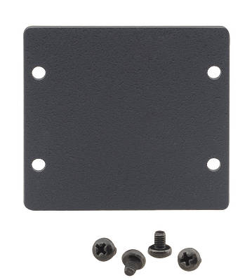 Insert modules and blanking plates for surface access enclosures and wall plates.Components